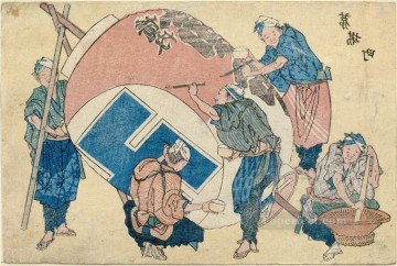  Ukiyoe Arte - escenas callejeras recién publicadas 6 Katsushika Hokusai Ukiyoe